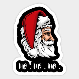 Santa Ho Ho Ho Sticker